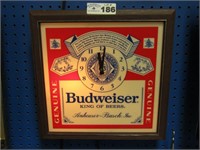 Budweiser Beer Clock