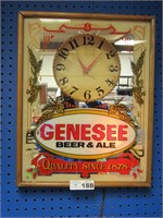 Genesee Beer & Ale Light Up Clock