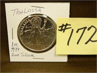 1 oz. .999 Fine Silver "Thalassa" Piece