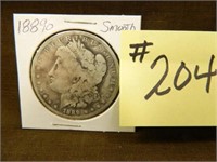 1889o Morgan Silver Dollar - Smooth