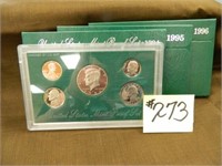 1994-95-96 U.S. Mint Proof Sets