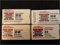 Lot of Western Super X 22 rounds. 4 boxes brand