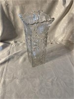 Large glass base measures 12 inches tall