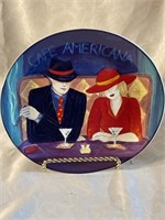 Decorative plates café Americana