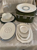 Lot of misc serving dishes