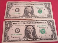 $1 Bill Star Notes