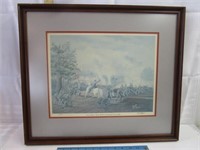 Battle of Lynchburg June 1864 Framed Print w/