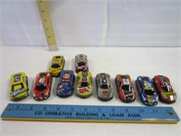 10 Tin Race Cars