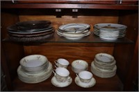 Approx 92 Pcs Hand Painted Japan China including