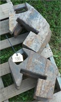 Suitcase weights (Deutz?)