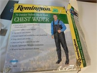 Remington Chest Waders with Boots Size 9