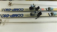 Comp 610 Skis with Poles