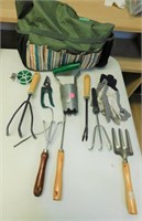 Garden Tools and Bag