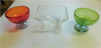 Glass Bowls (3)