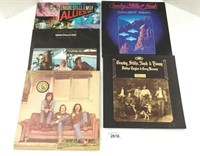 5 pcs. Record Albums -  Crosby Stills & Nash