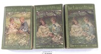 3 pcs. Antique Bobbsey Twins Books