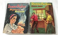 2 pcs. Vintage Donna Parker Books