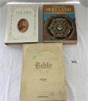 3 pcs. Holy Land Book, Trivia Game & Bible