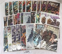 28 pcs. Cable & Deadpool Comic Books