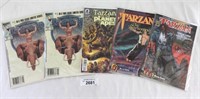 5 pcs. Tarzan Comic Books
