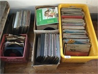 Large Multi-Box Lot of Record Albums