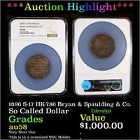 *Highlight* 1896 S-17 HK-786 Bryan & Spaulding & C