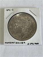 1891 S Morgan Dollar