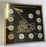 US War Time Silver Nickels (11)