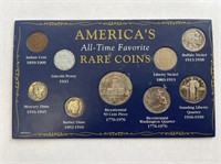 America’s All Time Favorite Rare Coins