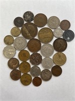 (28) Foreign Coins
