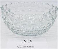 Crystal bowl and pitcher-pitcher measures 8.5"