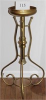 Vintage Brass plant stand 36" tall, set of 4