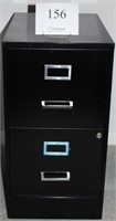 Filing cabinet metal two-drawer 27" tall by