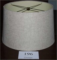 Drum lamp shades set of two 11" tall by 15" wide