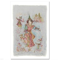 "Thai Dancers" Limited Edition Lithograph by Edna