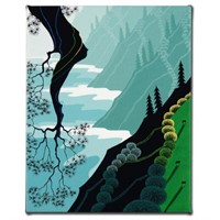 "Coastal Fir" Limited Edition Giclee on Canvas by