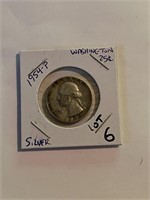 Early 1954-P Washington Silver Quarter