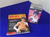 Bruce Lee Lot-Book & VHS Collection(new in box)