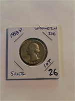 Early 1953-P Washington Silver Quarter