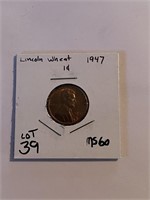 Super Nice MS60 High Grade 1947-P Lincoln Penny