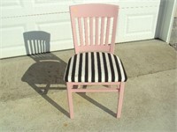 Painted Pink Chair