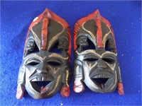 Set of Wall Masks