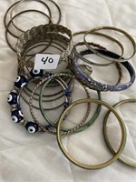 BRACELETS IN BASKET