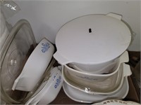 CONING WARE BAKING DISHES W/ LIDS