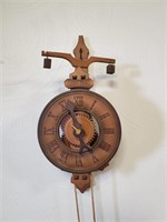 Anno 1640 Wooden Geared Wall Clock