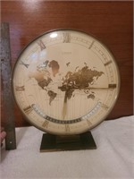 *11-1/2" Vtg KIENZLE International World Clock*