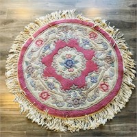 37" Decorative Machine-Made Rug