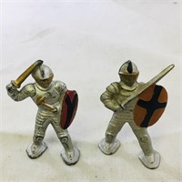 Lot Of 2 Antique Metal Figures