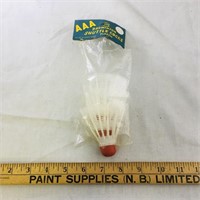 Vintage Pack Of Badminton Shuttle Cocks (Unused)