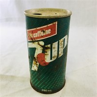 Vintage 7-Up Soda Beverage Can (Empty)